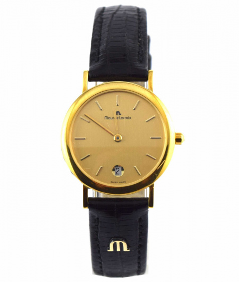 MAURICE LACROIX Swiss Made Gold Plated 18ct Women's Watch | 85634