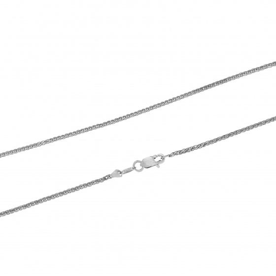 Λευκόχρυση Αλυσίδα 14Κ - 45cm