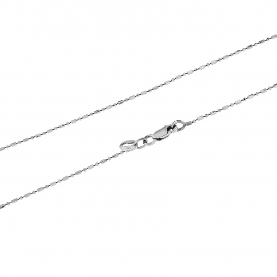 Λευκόχρυση Αλυσίδα 14Κ - 50cm