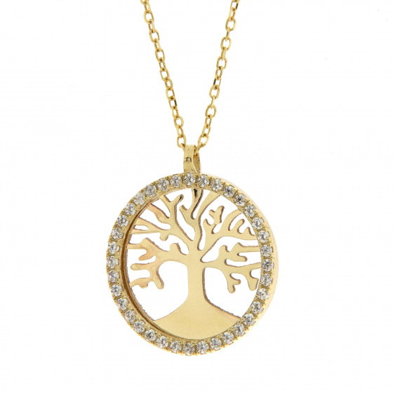 Κίτρινος Χρυσός 14Κ - Δέντρο της Ζωής