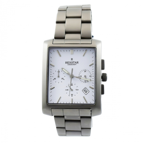 REXSTAR Titanium Chronograph Men's Retro Watch | RXS3136