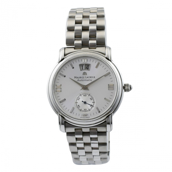 MAURICE LACROIX Swiss Made Automatic Silver Sapphire Crystal Watch | 58789