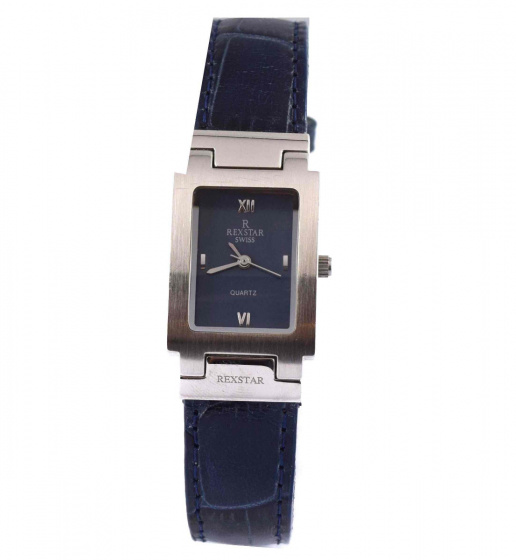 REXSTAR Blue Leather Women's Watch | RX39261